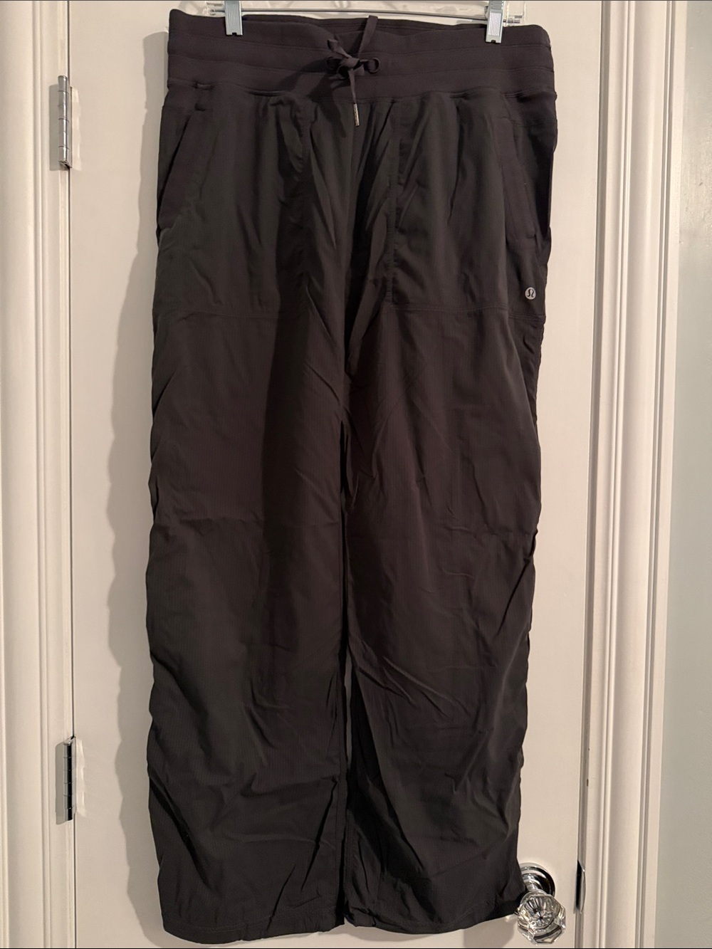 lululemon athletica womans Black Drawstring Jogger Pants